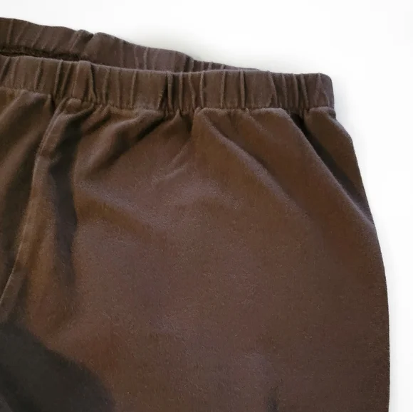 Simply Vera Vera Wang Brown Leggings Size Medium - Picture 3 of 5